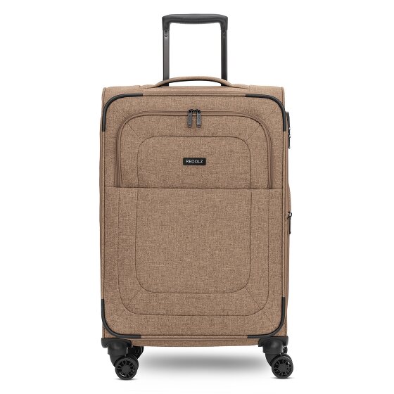 Redolz Essentials 12 MEDIUM 4-wiel trolley 67 cm met uitbreidingsplooi