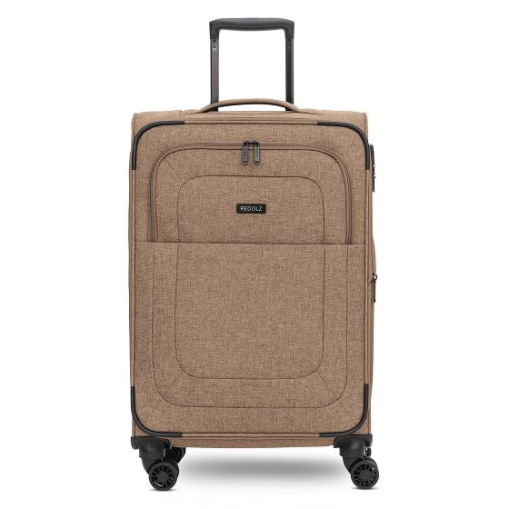 Redolz Essentials 12 MEDIUM 4-wiel trolley 67 cm met uitbreidingsplooi