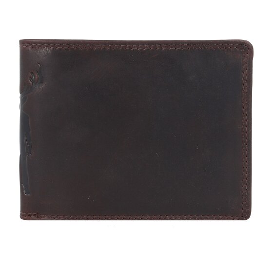 Jack Kinsky Monterey 103 Portemonnee RFID-bescherming Leer 12.5 cm