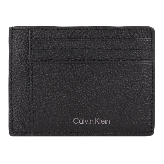 Calvin Klein Warmth Kredietkaart etui Leer 12 cm