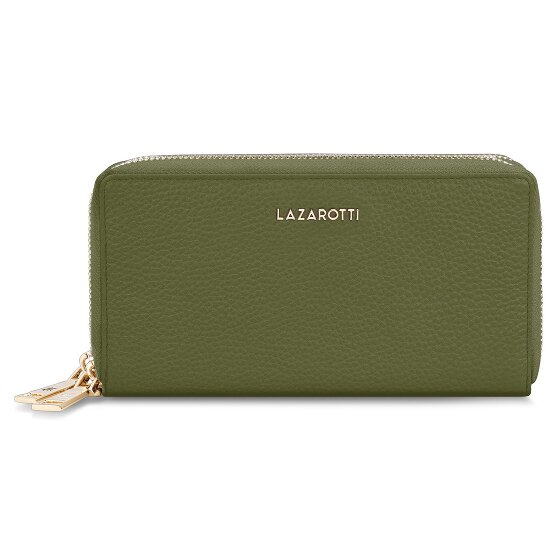 Lazarotti Bologna Leather Portemonnee RFID-bescherming Leer 20 cm