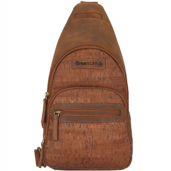 Greenland Nature Nature Leren Schoudertas 37 cm Greenland Nature Nature Leren Schoudertas 37 cm