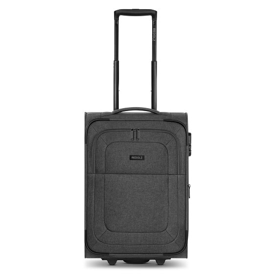 Redolz Essentials 12 2 wielen Cabinewagen S 55 cm met uitbreidingsplooi