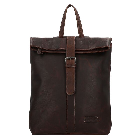 Jack Kinsky Porto Dagrugzak Leer 37 cm Laptop compartiment Jack Kinsky Porto Dagrugzak Leer 37 cm Laptop compartiment