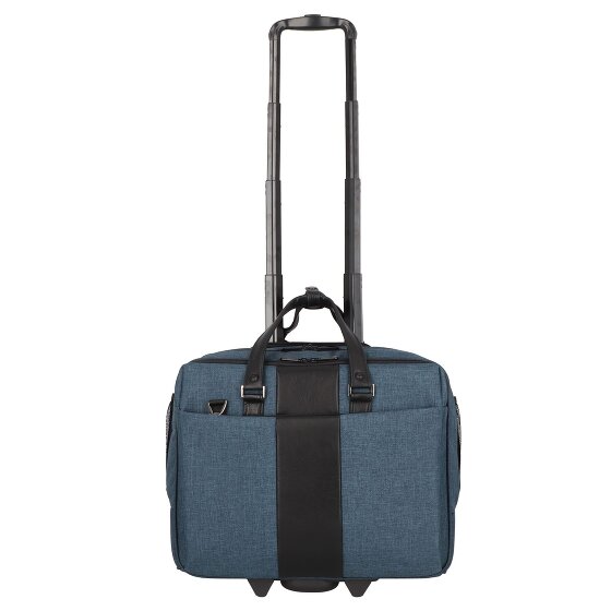 Dermata 2 wielen Bedrijfswagen 44 cm Laptop compartiment