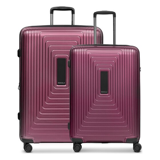 Redolz Essentials 14 4 wielen Kofferset 2-delig met uitbreidingsplooi