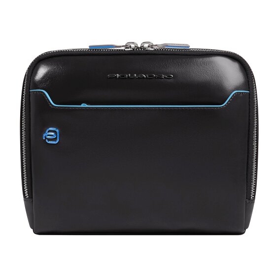 Piquadro Blue Square Schoudertas Leer 21 cm