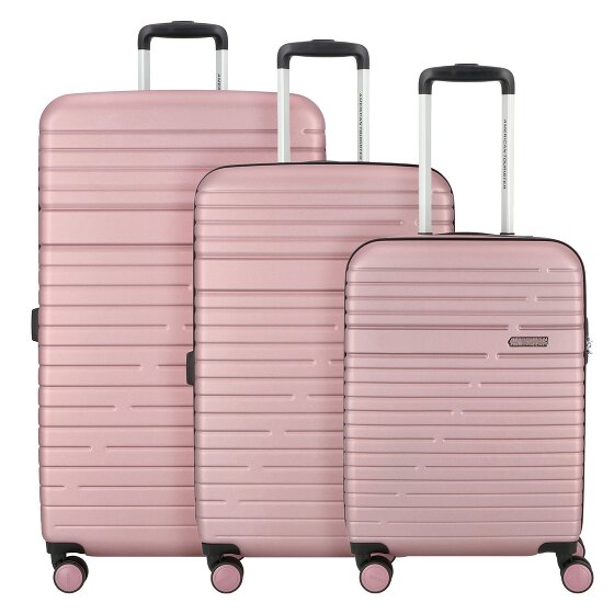 American Tourister Aero Racer 4 wielen Kofferset 3-delig met uitbreidingsplooi