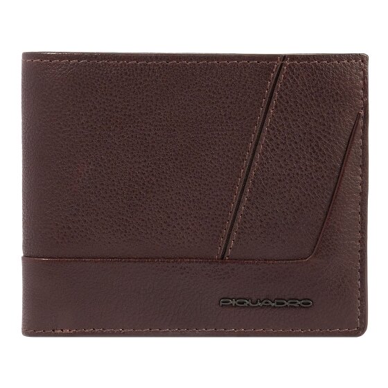 Piquadro Carl Portemonnee RFID-bescherming Leer 11 cm