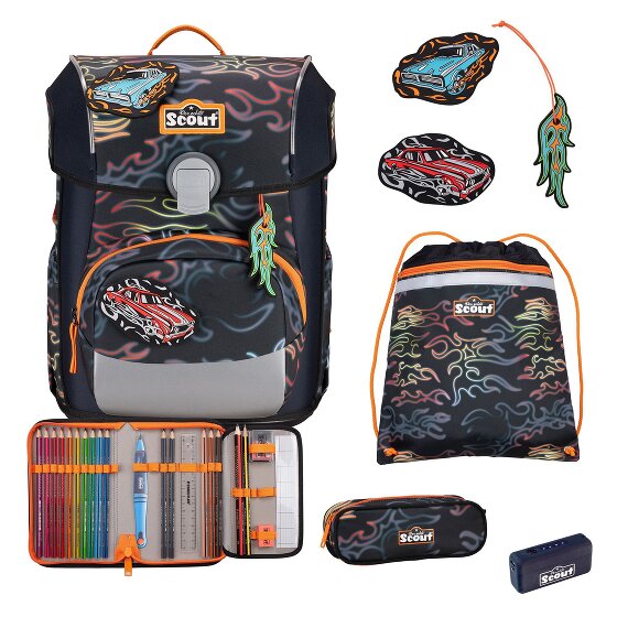 Scout Neo Exklusiv Safety Light Schooltas set 5-delig