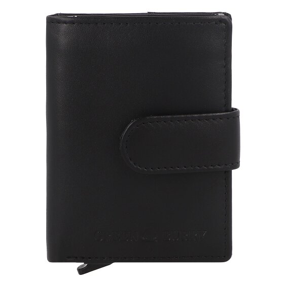 Greenburry Nappa Kredietkaart etui RFID-bescherming Leer 8 cm