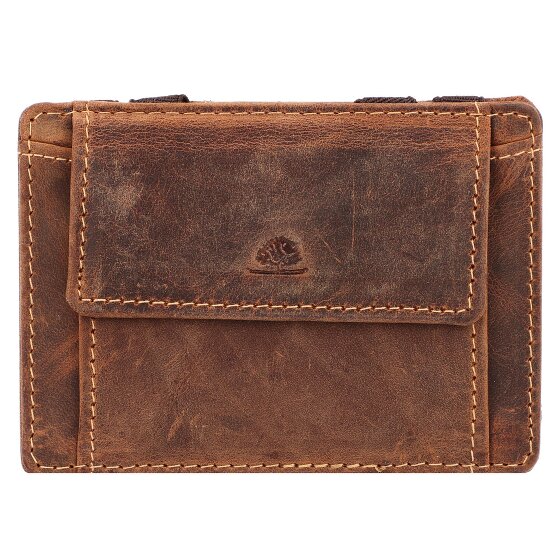 Greenburry Vintage Magische Portemonnee RFID Leer 10 cm