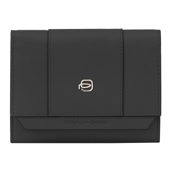 Piquadro Circle Portemonnee RFID-bescherming Leer 12 cm