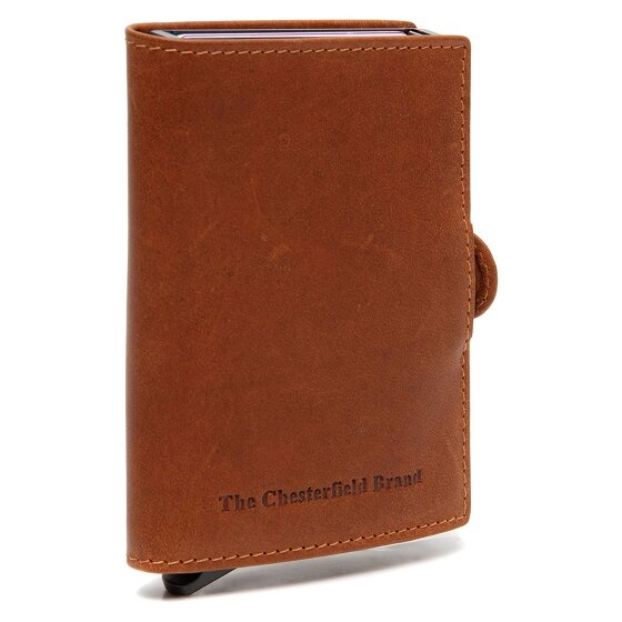 The Chesterfield Brand Lagos Kredietkaart etui RFID-bescherming Leer 6.5 cm