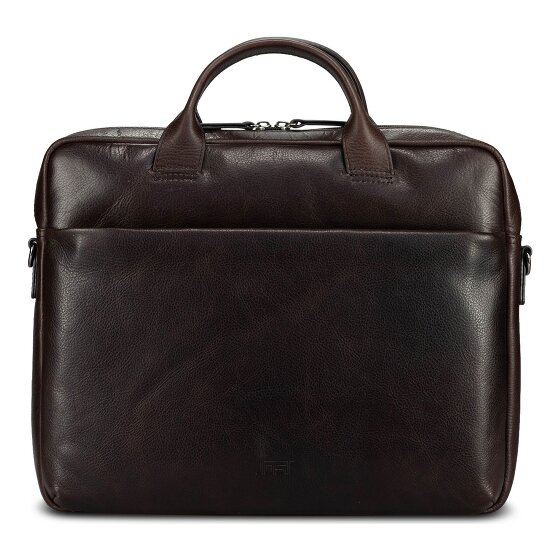 Jost London Aktentas Leder 38 cm Laptopvak