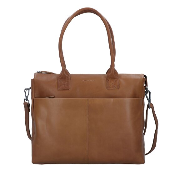 Greenburry Fiorentina Koffer Leer 39 cm Laptop compartiment