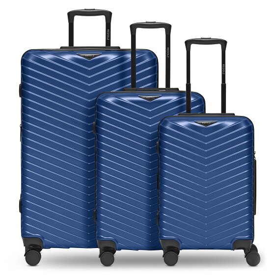 Redolz Essentials 18 4 wielen Kofferset 3-delig met uitbreidingsplooi