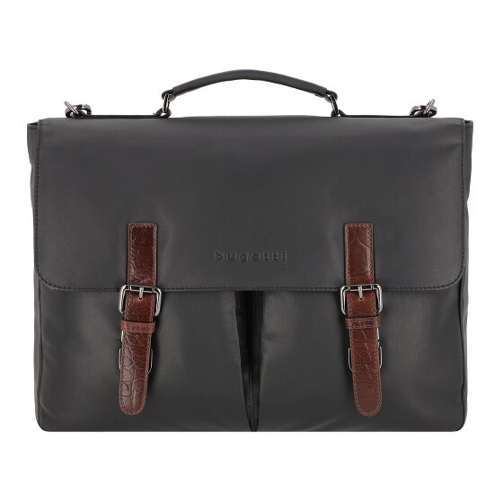 bugatti Corso DeLuxe Koffer Leer 39 cm Laptop compartiment