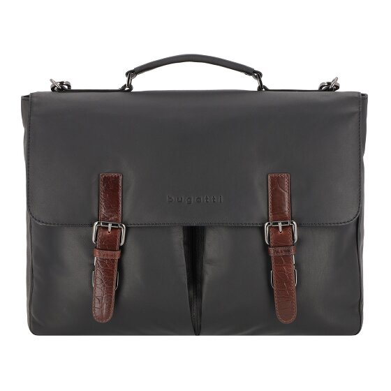 bugatti Corso DeLuxe Koffer Leer 39 cm Laptop compartiment