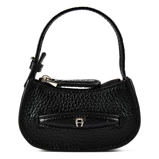 AIGNER Cavallo tasbedeltje van leer, 11 cm