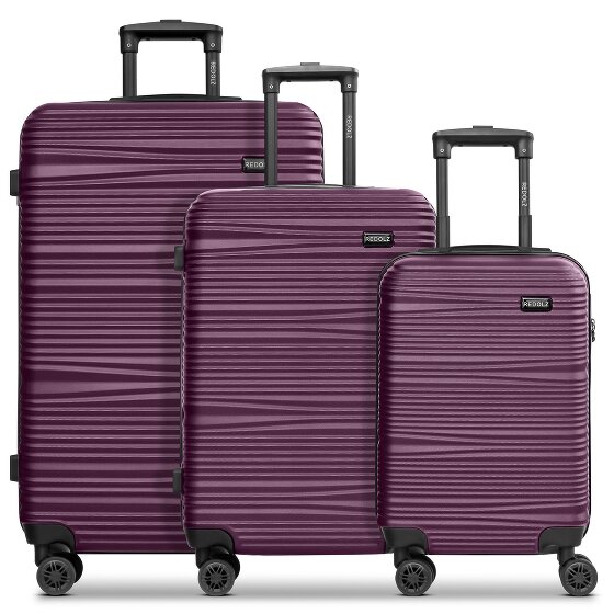 Redolz Essentials 16 3-SET 4 wielen Kofferset 3-delig