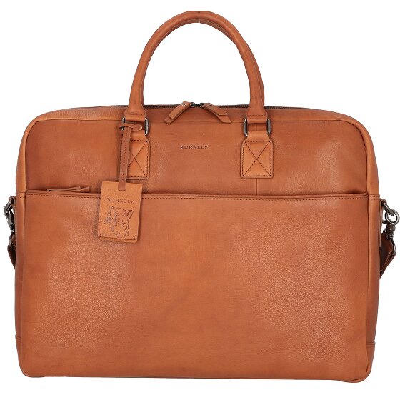 Burkely Antieke Avery aktetas Leer 46 cm Laptopcompartiment