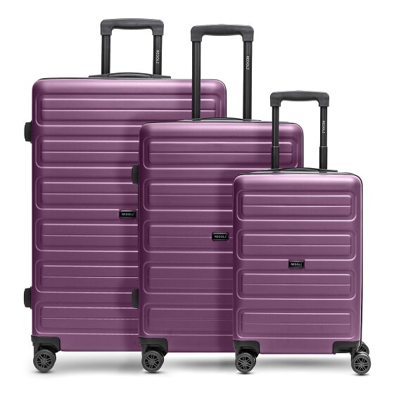 Redolz Essentials 08 3-SET 4 wielen Kofferset 3-delig