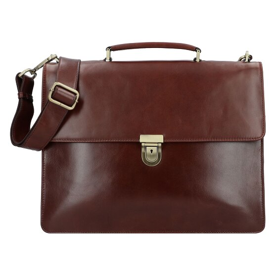 Leonhard Heyden Cambridge Aktetas Leder 40 cm Laptopcompartiment