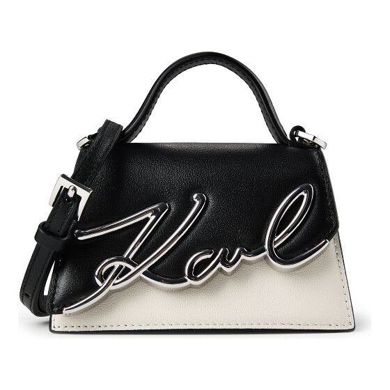 Karl Lagerfeld Signature 2.0 Mini handtas Leder 14.5 cm