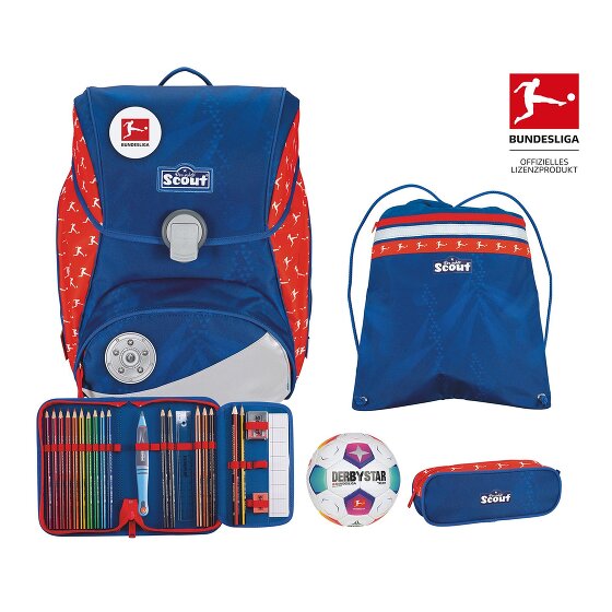Scout Alpha Bundesliga Schooltas set 6-delig