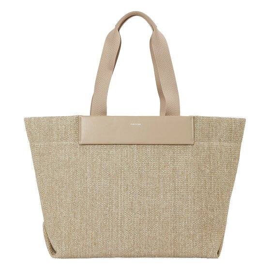 Calvin Klein CK Raffia Shopper Tas 61 cm Calvin Klein CK Raffia Shopper Tas 61 cm