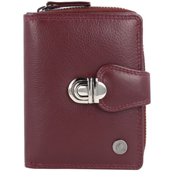 Greenburry Sponsachtig portefeuille leer 9 cm