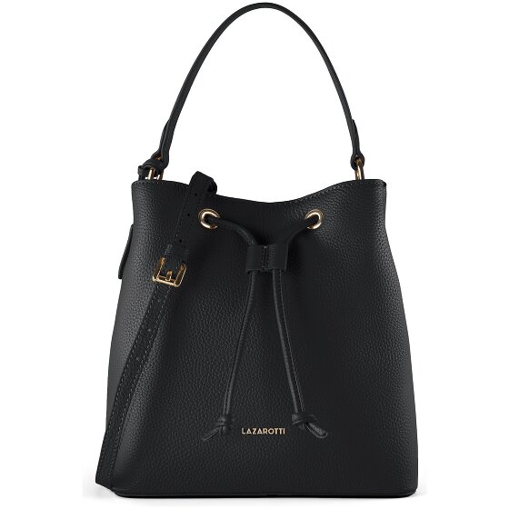Lazarotti Bologna leeren crossbody-buideltas, leer, 25 cm