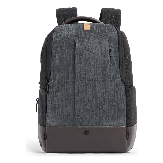 Piquadro Sync Dagrugzak RFID-bescherming Leder 47 cm Laptopvak