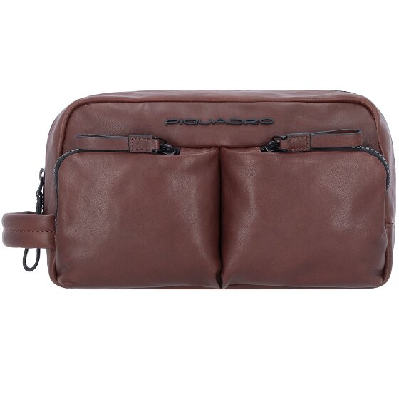 Piquadro Harper Toilettas Leer 23 cm
