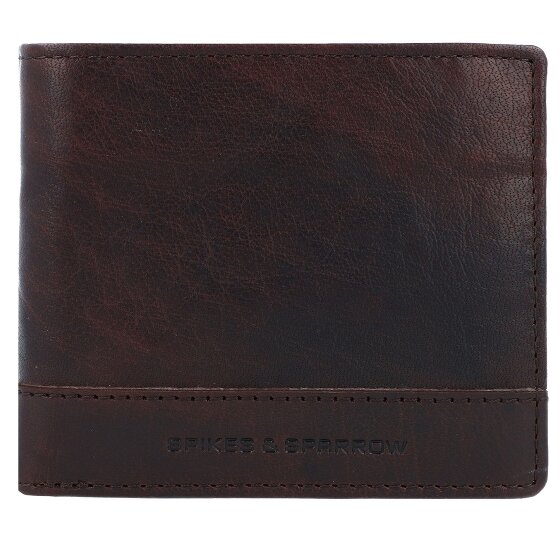 Spikes & Sparrow Portemonnee RFID Leer 11 cm