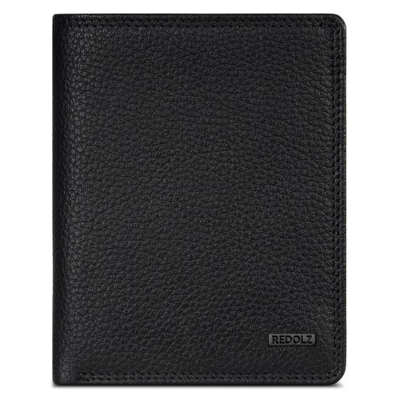 Redolz Leather Essentials HF portemonnee RFID leer 9,5 cm uitklapbaar