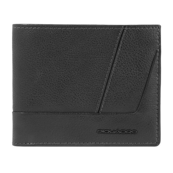 Piquadro Carl Portemonnee RFID-bescherming Leer 11 cm