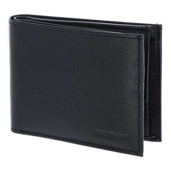 oxmox Leather Portemonnee RFID-bescherming Leder 11 cm