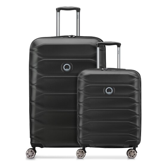 Delsey Paris Meteor 4 wielen Kofferset 2-delig met uitbreidingsplooi