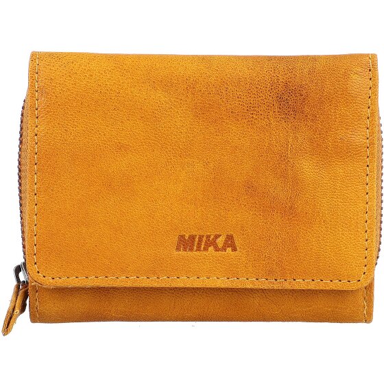 Mika Leren portemonnee 11 cm