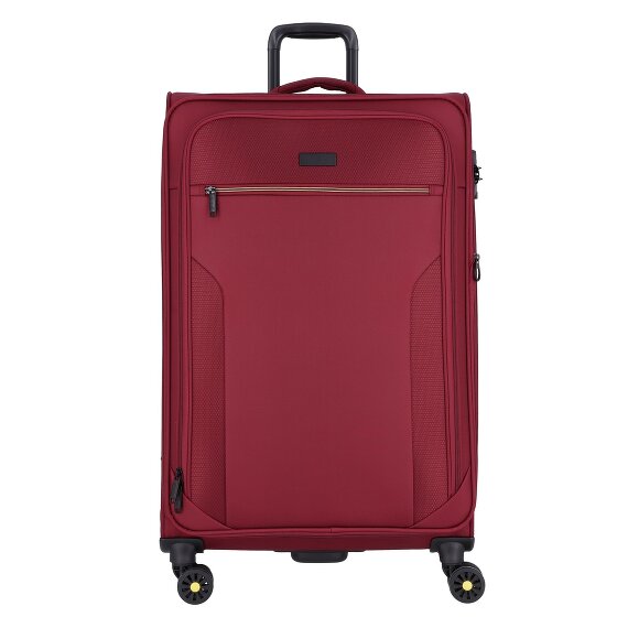 d&n Travel Line 9704 4 wielen Trolley L 78 cm met uitbreidingsplooi