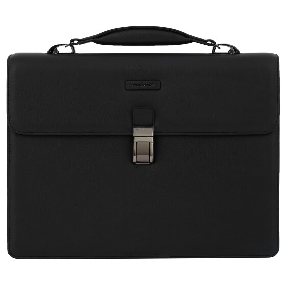 Piquadro Modus Koffer Leer 40 cm Laptop compartiment