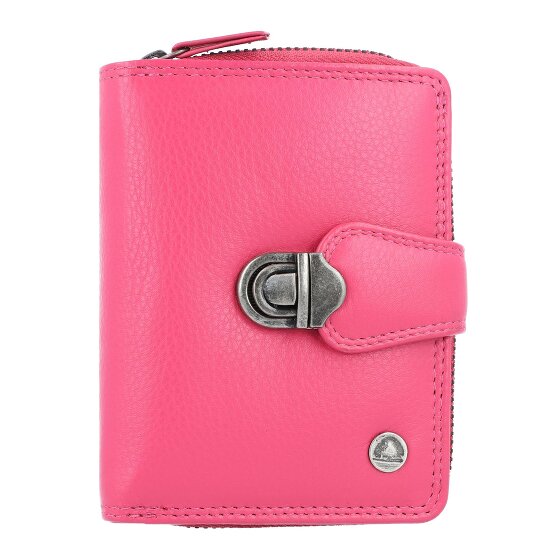 Greenburry Sponsachtig portefeuille leer 9 cm