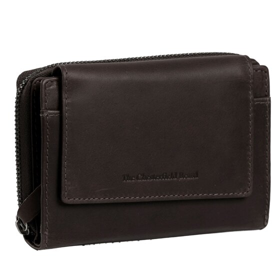 The Chesterfield Brand Wax Pull Up Portemonnee RFID-bescherming Leer 13.5 cm