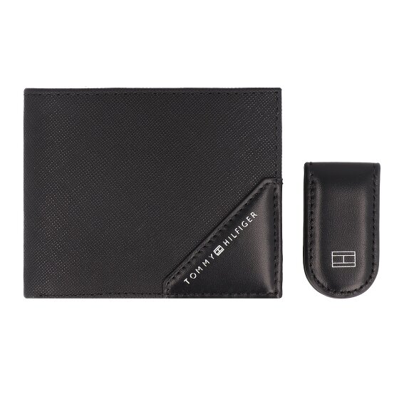 Tommy Hilfiger TH Saffiano Portemonnee RFID-bescherming Leer 11 cm Geschenkverpakking