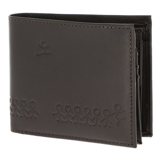 oxmox Leather Portemonnee RFID-bescherming Leder 10 cm