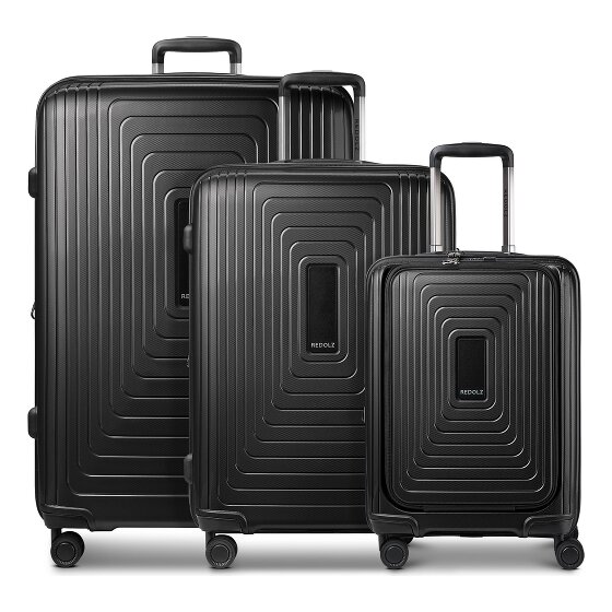 Redolz Essentials 14 4 wielen Kofferset 3-delig met uitbreidingsplooi