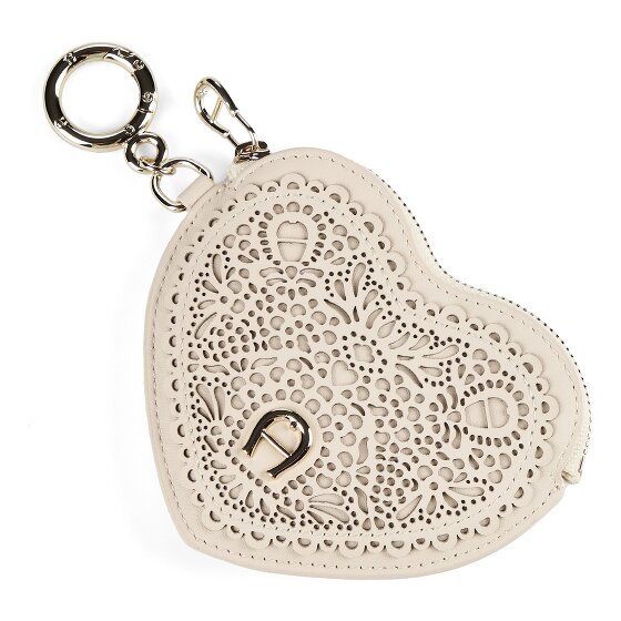 AIGNER Ciondollini tasbedeltje van leer, 11,5 cm