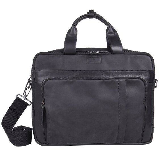 Strellson Brick Lane aktetas Leer 39 cm Laptopcompartiment